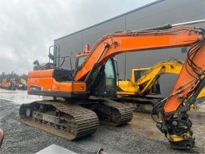 Doosan DX 160 LCH / Metsämalli, Engcon, Stage V, Rasvari
