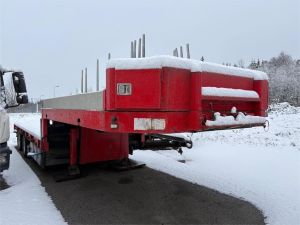 [OTHER] M & V Pokkarekka, Takajatko 2m, Ohjaavat akselit, Other trailers