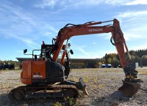 HITACHI ZX 85 US-6 / Engcon, 3 Kauhaa, Tulossa!, Midi excavators 7t - 12t