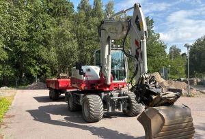 TAKEUCHI TB 295 W / Huippu varusteet, Tulossa!, Wheeled excavators