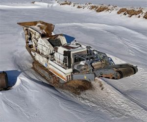 METSO Lokotrack leukamurska ja kartiomurska, Krossar