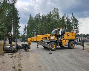 DIECI HVL156, Jibipuomi, trukkipiikit, nostokori, Teleskoplastare