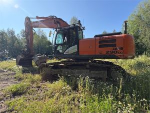 HITACHI ZX 290 LC-5B + Leica 3D, Bandburna grävmaskiner