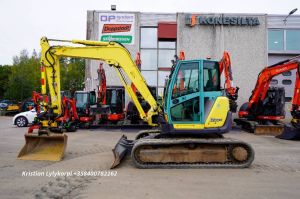 YANMAR SV 100-1, Midigrävmaskiner 7t - 12t