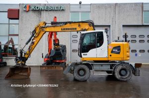 LIEBHERR A918C 3D PIHTIENGCON, Hjulburna grävmaskiner