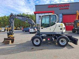 TEREX TW 85 / Rasvari, Engcon+pihdit, Lämmitin,, Hjulburna grävmaskiner
