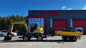WACKER NEUSON EW 100 / Kärry, 3-Kauhaa, StageV, Siisti!, Hjulburna grävmaskiner