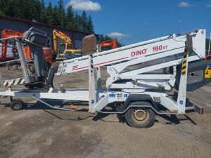 Dinolift 160 XT, Hinattavat puomilavat henkilönostimet