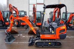 Kubota KX 016-4 EX-DEMO, Minikaivukoneet < 7t