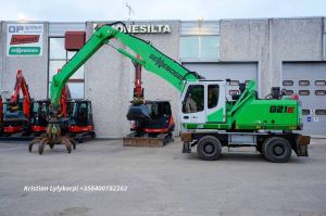 Sennebogen 821E SIPULIKOURA, Materiaalin- ja jätteenkäsittelykoneet