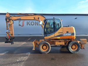 CASE WX145 PYÖRITTÄJÄLLÄ, Pyöräkaivukoneet