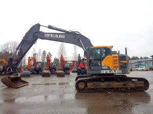 Volvo ECR355EL STAGE V,  LEICA 3D, PYÖRITTÄJÄ