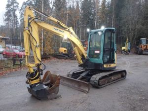 Yanmar Vio 57-U pyörittäjällä