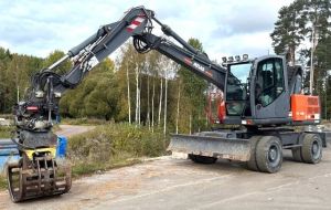 Atlas 140W TULOSSA MATERIAALIKONE, Pyöräkaivukoneet
