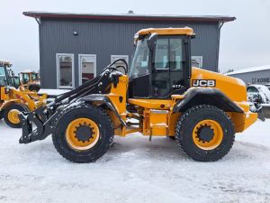 JCB MYYTY! SOLD!  417HT UUDET RENKAAT, Pyöräkuormaajat