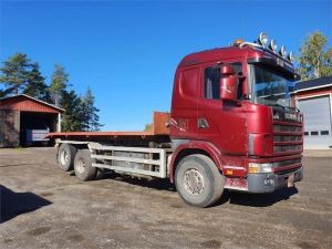 SCANIA 144G 460 6x2, 2-axlig