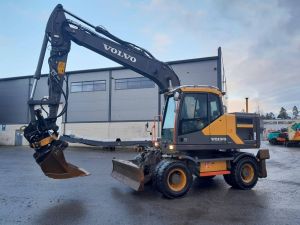 VOLVO EW 160 E, Wheeled excavators