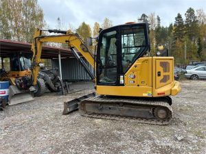 CAT 306 CR vm 2021, 2700h, rautatelat