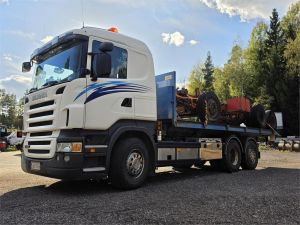 SCANIA R480 6X2 Vaijerivaihtolava-auto, 2-двуосный