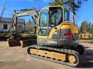 VOLVO ECR88Plus, Luiskakauha, Kallistuva liitin, Midigrävmaskiner 7t - 12t