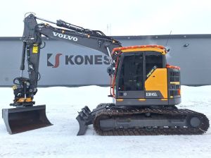 Volvo ECR145EL ENGCON+PIHDIT, RASVARI YM.