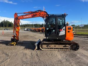 HITACHI ZX 85 US-6, Midigrävmaskiner 7t - 12t