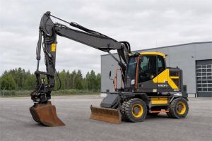 VOLVO EWR170E STEELWRIST-PYÖRITTÄJÄ, STAGE 5, Wheeled excavators