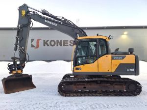 Volvo EC140DL PYÖRITTÄJÄLLÄ
