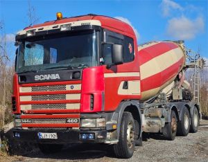 Scania 144G Betoniauto, 2-akselinen