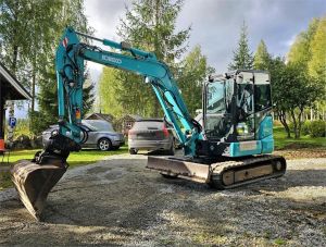 KOBELCO SK 55 SRX-6, 3 kauhaa, Mini-excavators < 7t