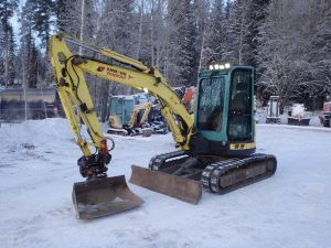 Yanmar Vio 57-U propotiltillä