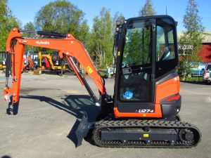 KUBOTA U27-4 UUSI, TAKUU 24KK, Mini-excavators < 7t