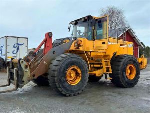 VOLVO L180C, Vaaka, Rasvari, Kauha, Trukkipiikit