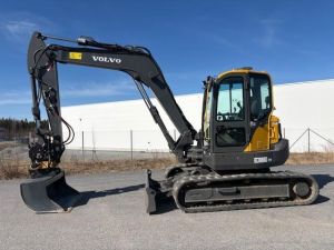 VOLVO ECR88D, Midigrävmaskiner 7t - 12t