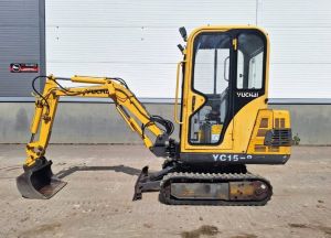 YUCHAI YC15-8 PIKALIITIN+KAUHA, Mini-excavators < 7t
