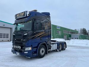Scania R 650, Vetopöytäautot, 3-akselinen