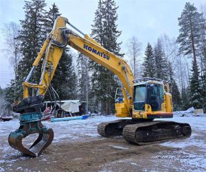 KOMATSU PC228 USLC, Novatron 3D, Rototilt, Rasvari, Гусеничные экскаваторы