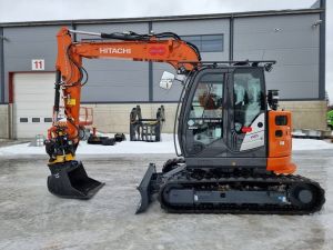 HITACHI ZX 85 US-6, Midi excavators 7t - 12t
