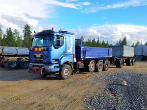 SISU C600 E15M 8X4, 2-axlig