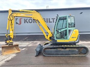 YANMAR SV100-1 PYÖRITTÄJÄ, 2-KAUHAA, Midi excavators 7t - 12t