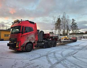VOLVO FH16 8X4, Nooteboom Euro-92-04 PPV Lavetti