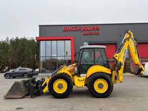 New Holland LB 115 B-4 PS/ Kallistaja, 2 kauhaa, Hyd-piikit
