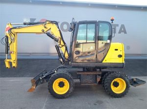 YANMAR B75W, Midigrävmaskiner 7t - 12t