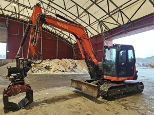 KUBOTA KX080-4A, Marttiini, Luiskakauha, Koura, Средние экскаваторы