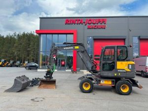 Volvo EW 60 E / Tiltti+Pihdit,4 Lisälaitetta, HIENO !!!!