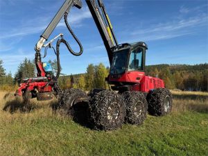 VALMET 911, Skördare