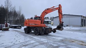 DOOSAN DX 170 W, Wheeled excavators