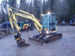Yanmar Vio 57 U propotiltillä