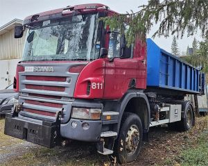 SCANIA P340 4x4, 2-axlig