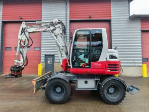 TAKEUCHI TB 295 W, Wheeled excavators